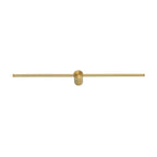 Apliqué lineal aluminio bronce luz indirecta 1,00 mt. 15 W LED - TOAP0065