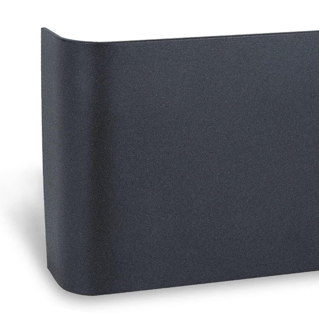 Apliqué metal negro luz indirecta 91 cm LED 30W - TOAP0069