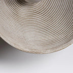 Aplique resina beige G4 Ø20cm - TOAP0076