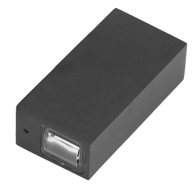 Aplique negro exterior 2x3w 3000k IP65 cm - TOAP0086