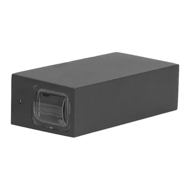 Aplique negro exterior 2x3w 3000k IP65 cm - TOAP0086