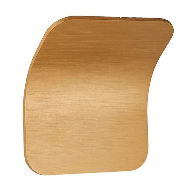 Aplique aluminio oro 18x20cm 12W LED  - TOAP0093