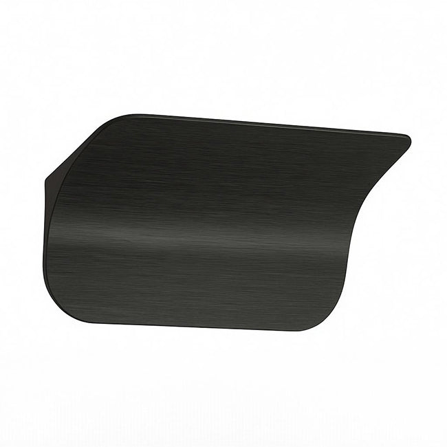 Aplique aluminio negro 24x15.5cm 8W - TOAP0095