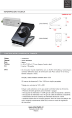 Dimmer para driver Inalámbrico negro tipo B - TODI0002