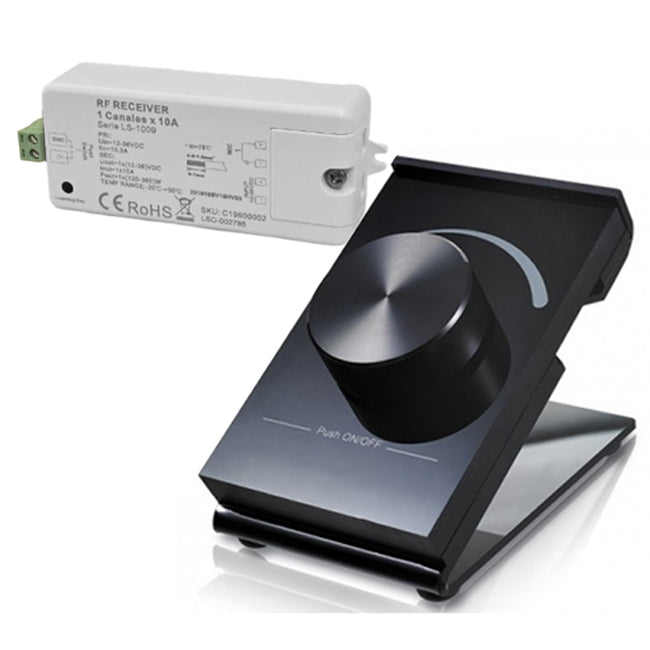 Dimmer para driver Inalámbrico negro tipo B - TODI0002