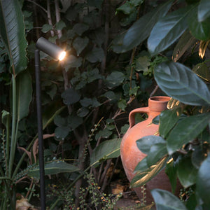 Estaca jardín metal negro 60 cm LED 5W - TOES0005