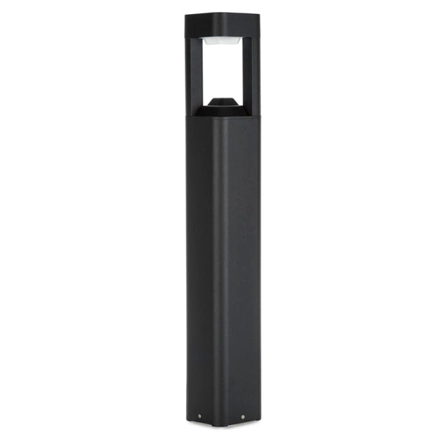 Farol solar para jardín negro LED 3W 3000K 90cm - TOFA0002
