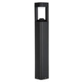 Farol solar para jardín negro LED 3W 3000K 90cm - TOFA0002