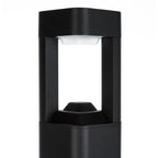 Farol solar para jardín negro LED 3W 3000K 90cm - TOFA0002