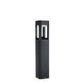 Farol solar para jardín negro LED 3W 3000K 60cm - TOFA0003