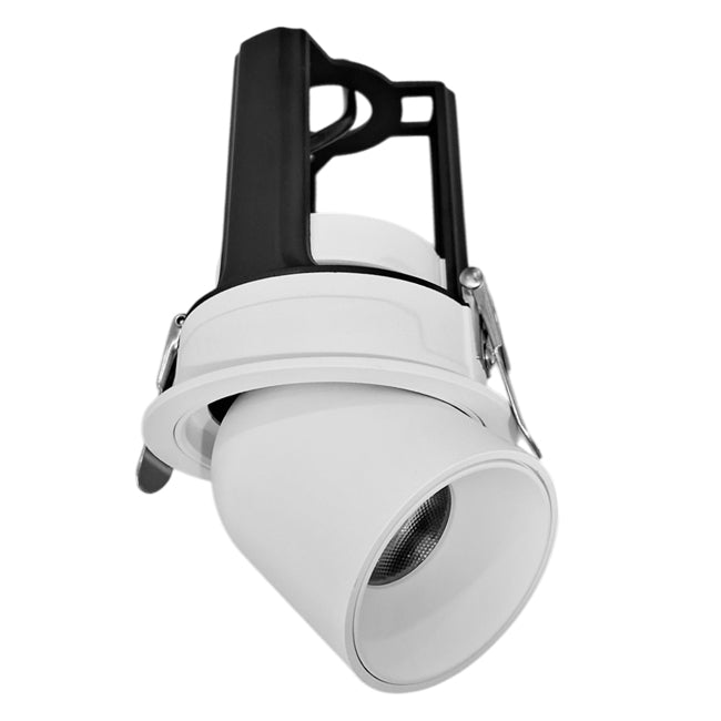 Foco embutido aluminio blanco 9x10 cm dimer 2700k 9W  - TOFO0105