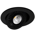 Foco embutido aluminio negro dimeable Ø10,8 cm LED 9W - TOFO0048