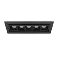 Foco embutido metal negro 10W 2700K dimeable - TOFO0064