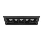 Foco embutido metal negro 10W 2700K dimeable - TOFO0064