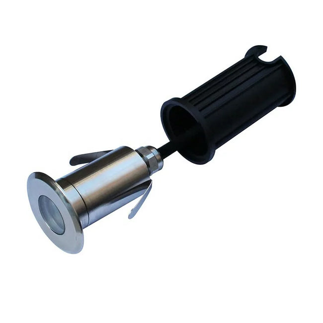 Foco embutido aluminio piso exterior LED 1 W 12V- TOFO0067