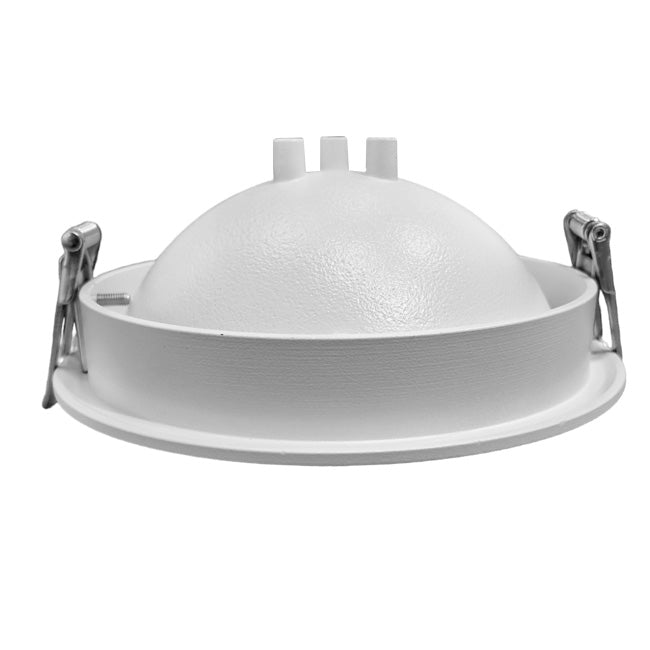 Foco embutido basculante aluminio blanco dimeable Ø12 cm LED 9W - TOFO0080