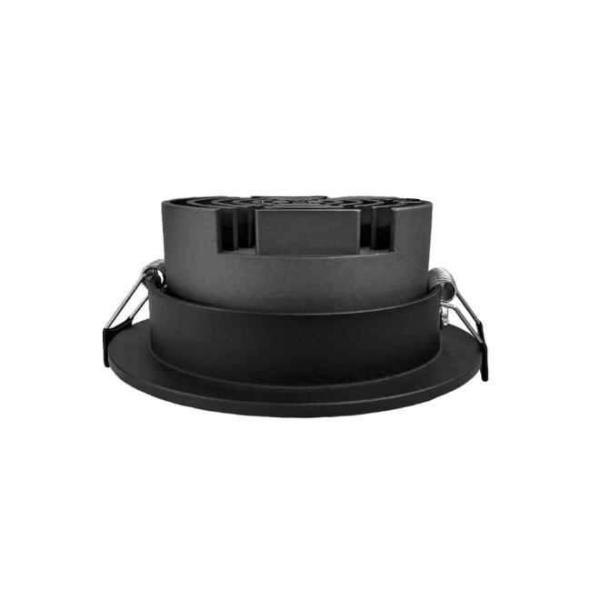 Foco embutido dimeable metal negro baculante Ø 11 cm LED 12W - TOFO0084