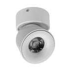 Foco sobrepuesto dimeable aluminio blanco basculante Ø 9 cm LED 10W - TOFO0089