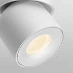 Foco sobrepuesto dimeable aluminio blanco basculante Ø 9 cm LED 10W - TOFO0089