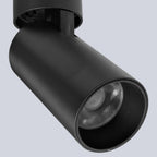 Foco sobrepuesto dirigible aluminio dimeable negro Ø4,3x16 cm LED 6W - TOFO0091