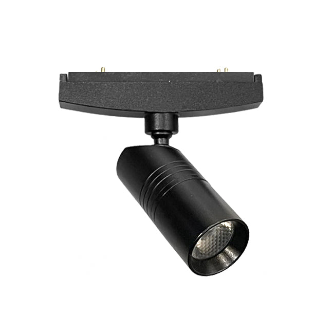Foco riel magnético mini negro LED 2 W 2700k TOFO0094