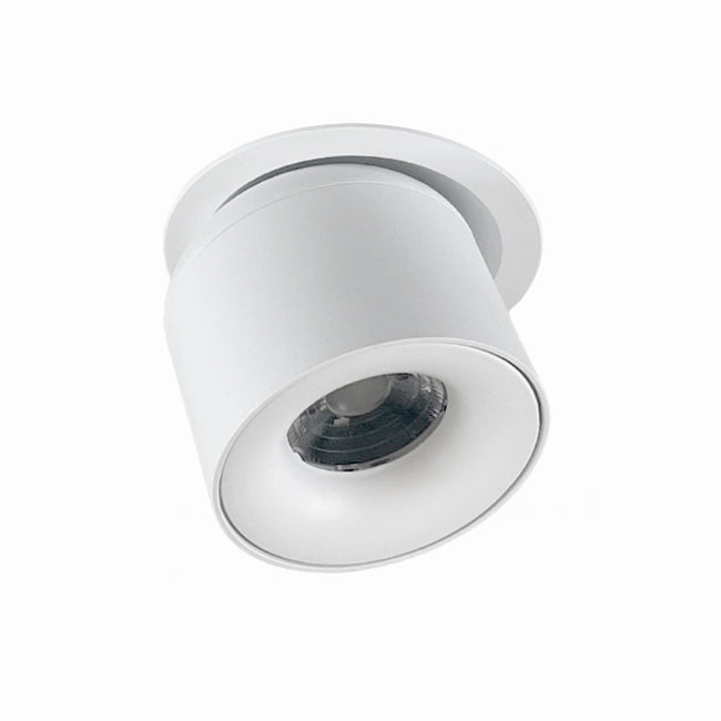 Foco embutido aluminio blanco 8x11 cm  12W 2700K DIM - TOFO0103
