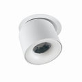 Foco embutido aluminio blanco 8x11 cm  12W 2700K DIM - TOFO0103