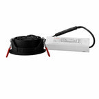 Foco embutido aluminio negro dimeable 5W LED - TOFO0117