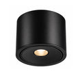 Foco sobrepuesto aluminio negro basculante dimeable  5W LED - TOFO0119