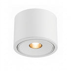 Foco sobrepuesto aluminio blanco basculante dimeable  5W LED  - TOFO0120