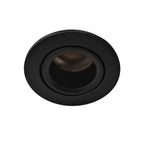 Foco embutido negro dimeable Ø6.2cm 10W  LED - TOFO0121