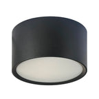 Foco sobrepuesto negro Ø11.5x7 cm 6W LED 220V - TOFO0126