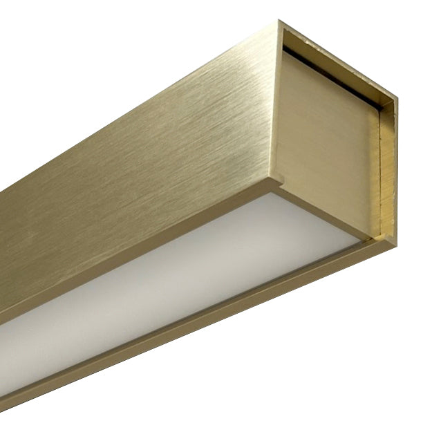 Lámpara colgante metal dorado 1,50 cm LED 40W - TOLC0005