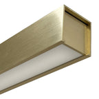 Lámpara colgante metal dorado 1,50 cm LED 40W - TOLC0005