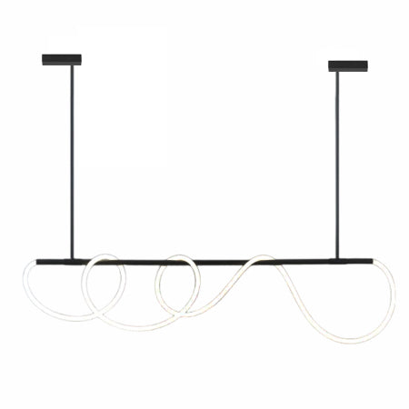 Lámpara colgante metal negro 200 cm 140W  LED - TOLC0015