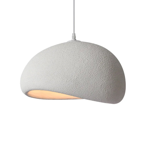 Lámpara colgante resina blanca Ø50 cm E27 - TOLC0020