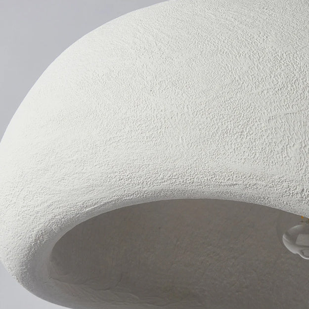 Lámpara colgante resina blanca Ø70 cm E27 - TOLC0021