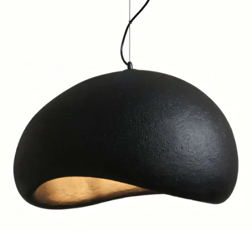 Lámpara colgante resina Negra Ø70 cm E27 - TOLC0023