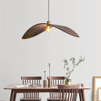 Colgante madera café 60 cm E27 - TOLC0030
