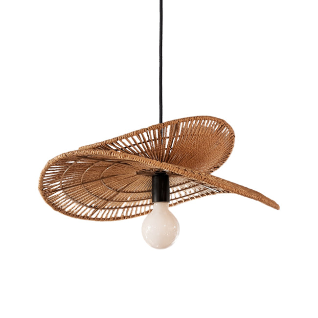 Lamapara ratán natural Ø50 cm E27 - TOLC0032