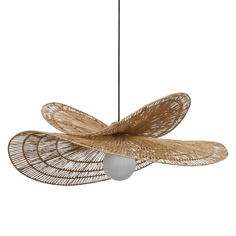Lamapara ratán natural Ø60 cm E27 - TOLC0033