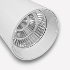 Lámpara colgante metal blanco Ø6x20cm LED 15W - TOLC0049
