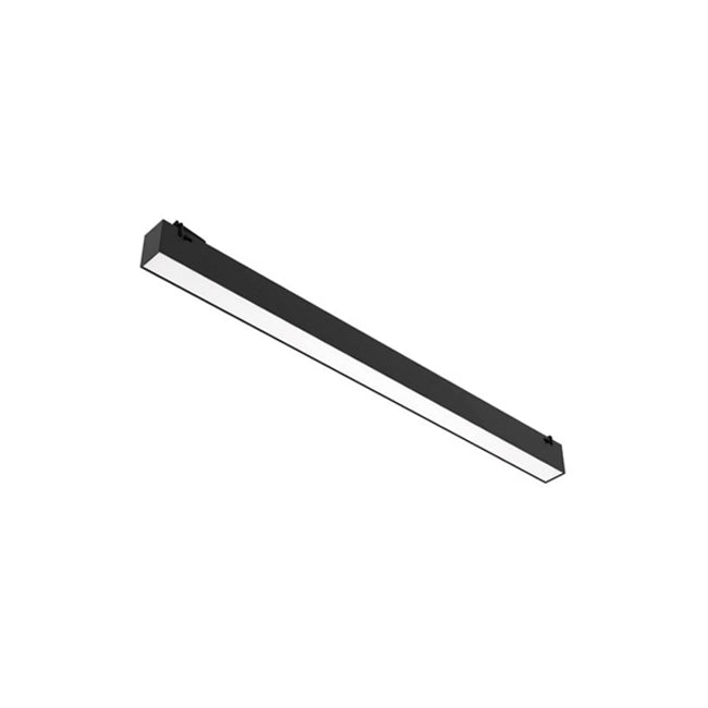 Lámpara lineal negro 3000K 20W 48v - TOLI0007