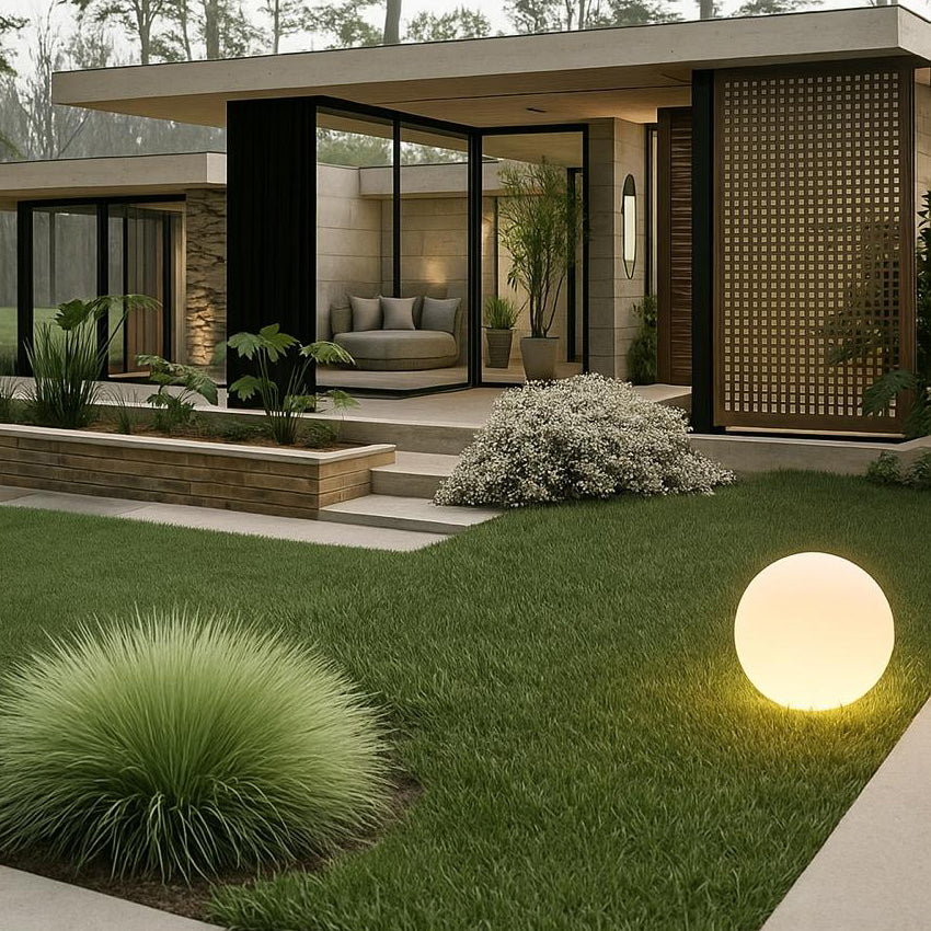 Lámpara sobremesa exterior pvc Ø40 cm E27 - TOLS0022