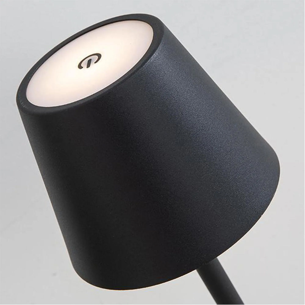 Lámpara sobremesa aluminio negro  LED 1 W - TOLS0029