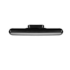 Plafón inalámbrico PVC negro 28 cm LED 12W - TOPL0014