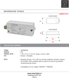 Dimer para driver inalámbrico tipo B - TODI0001