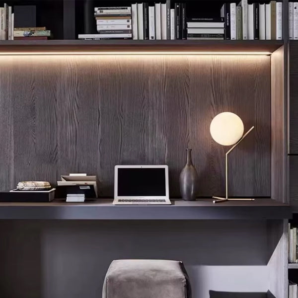 Soporte aluminio con difusor policarbonato opal para cinta LED 3 Metros - MUPE0002