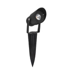 Foco para estaca o muro aluminio negro 5W IP65 - VKES0001