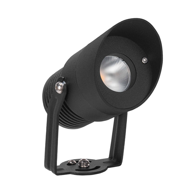 Foco para estaca o muro aluminio negro 10 W IP65 -  VKES0002